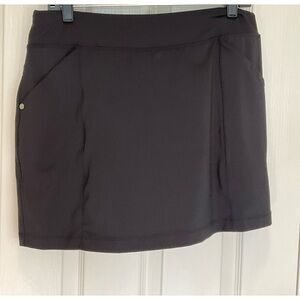 Tehama Women’s Golf stretchy knit Skort. Black Medium